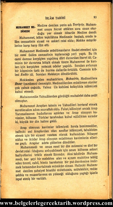 Necip F. Kısakürek'ten Atatürk'e: “ALLAHSIZ” (Tarih II, Ortazamanlar, 1931  yılının Lise Tarih kitabı) – Hakkın ve Sabrın Türkçesi